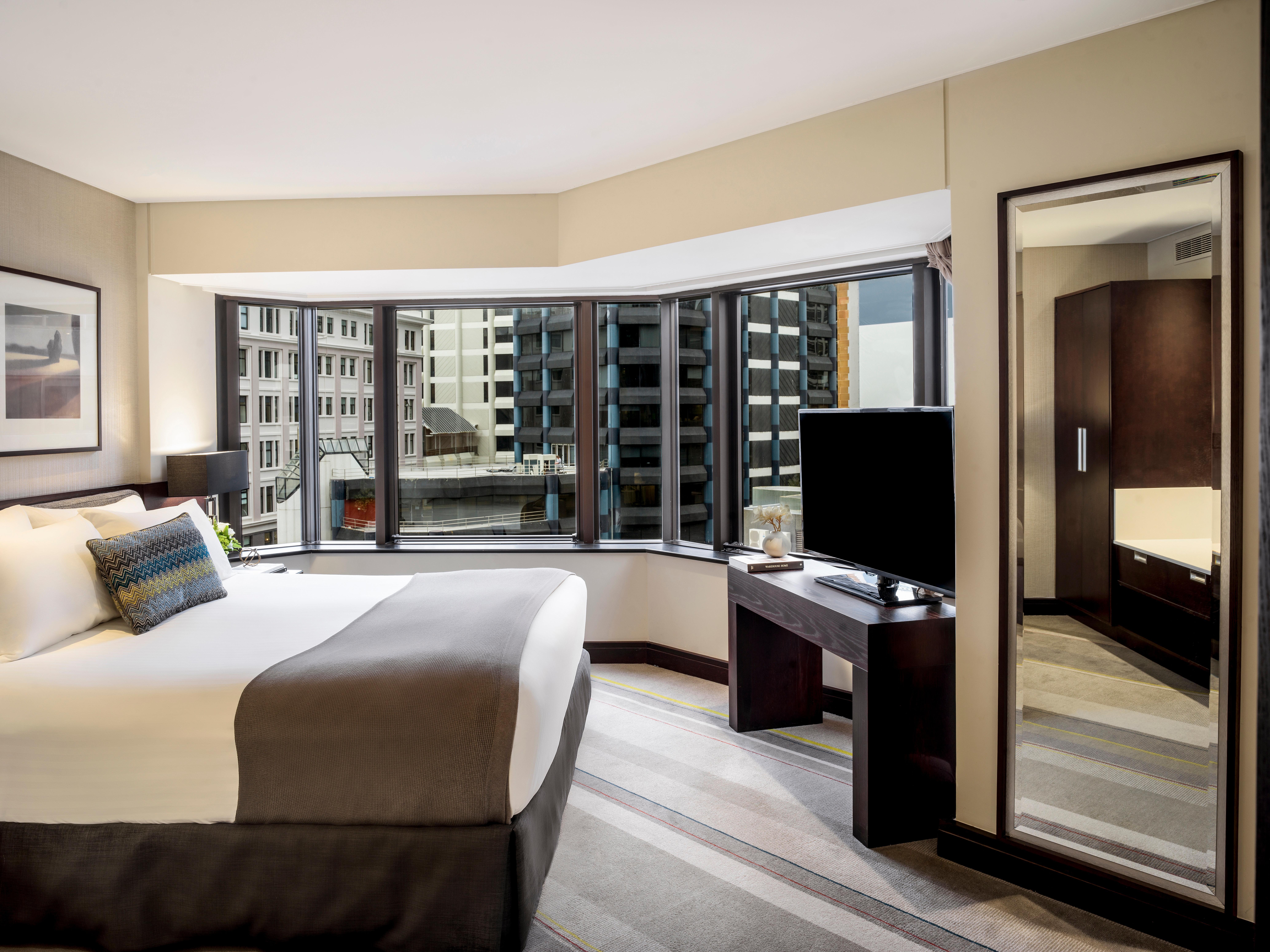 Intercontinental Wellington By Ihg Ξενοδοχείο Εξωτερικό φωτογραφία A bedroom at the hotel